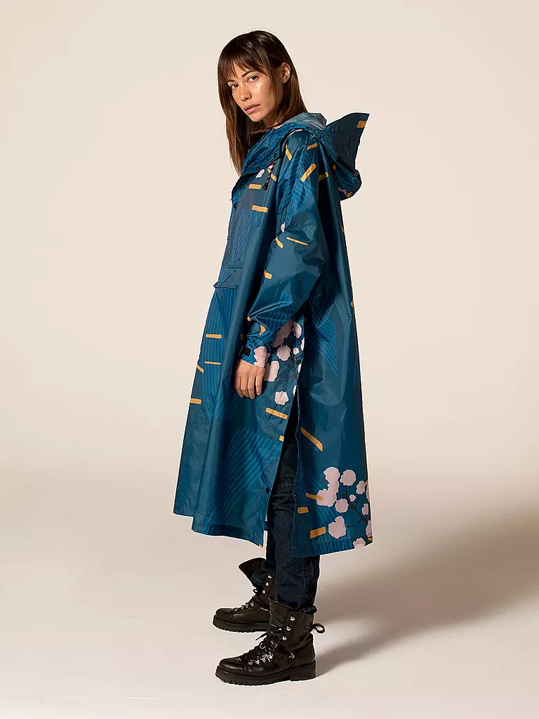 RAINKISS | Chaqueta de lluvia - Poncho de lluvia Japanese Blossom | 