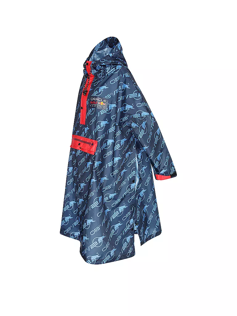 RAINKISS | Chaqueta de lluvia - Poncho de lluvia ORACLE RED BULL RACING 05 | Azul