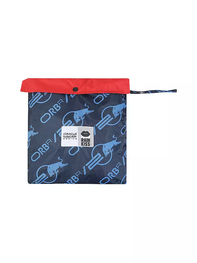 RAINKISS | Chaqueta de lluvia - Poncho de lluvia ORACLE RED BULL RACING 05 | Azul