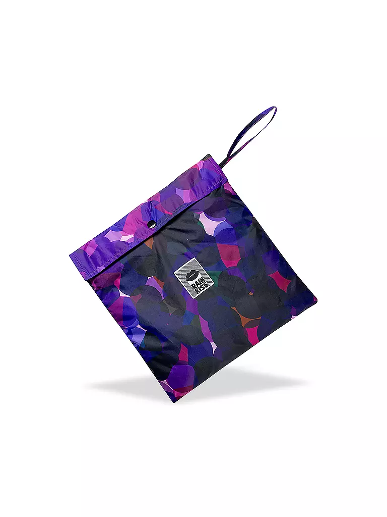 RAINKISS | Chaqueta impermeable - Poncho impermeable CITY LIGHTS | Lila