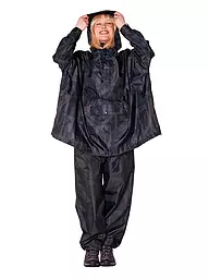 RAINKISS | Chaqueta para lluvia | Negro