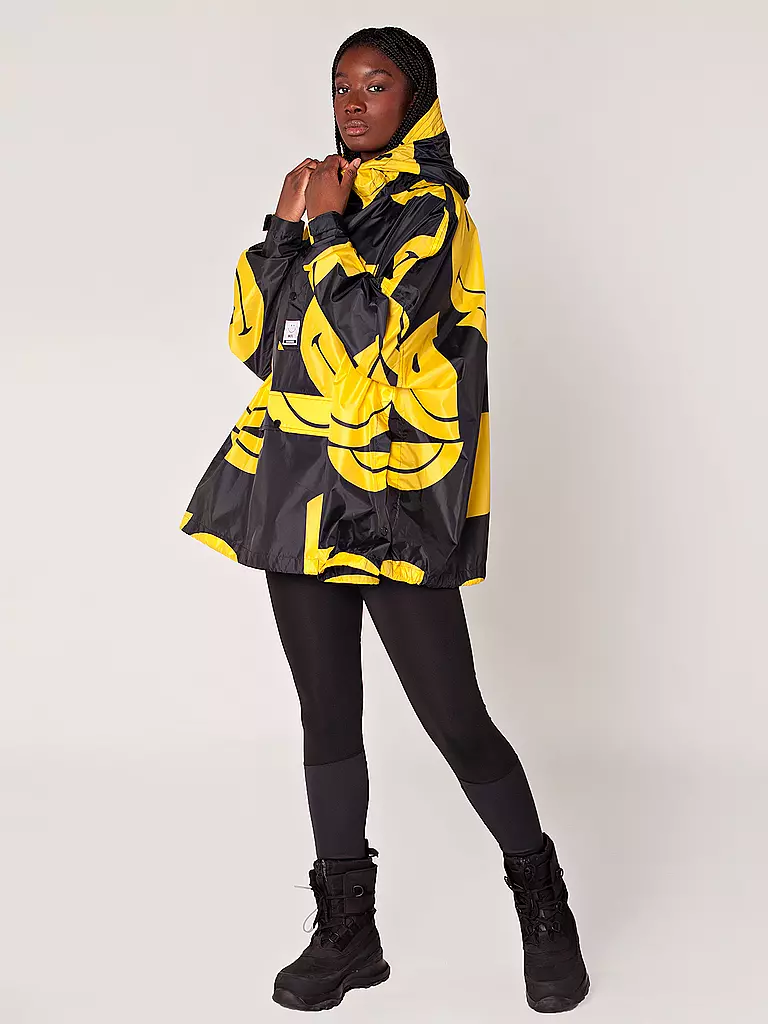 RAINKISS | Chaqueta para lluvia | Negro