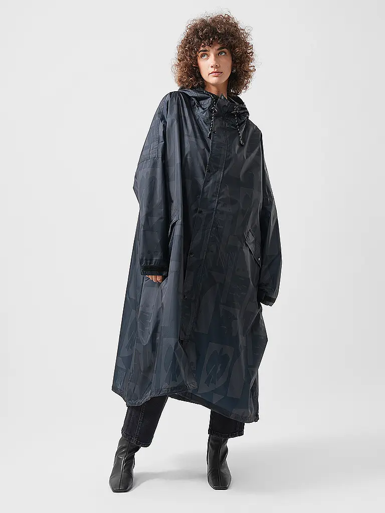 RAINKISS | Nombre del producto: Impermeable - Rain Coat | Negro