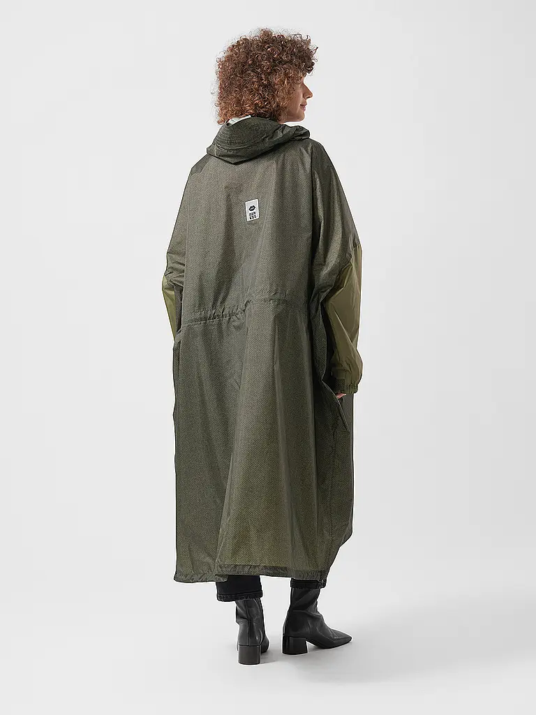 RAINKISS | Nombre del producto: Impermeable - Rain Coat | Oliva
