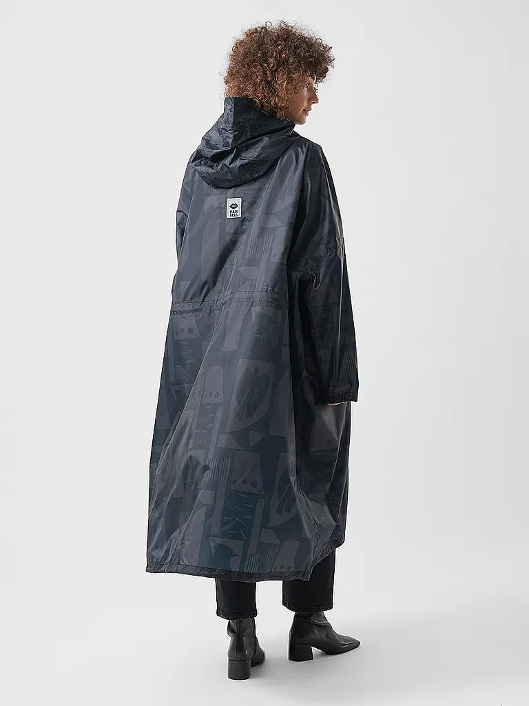 RAINKISS | Nombre del producto: Impermeable - Rain Coat | Negro