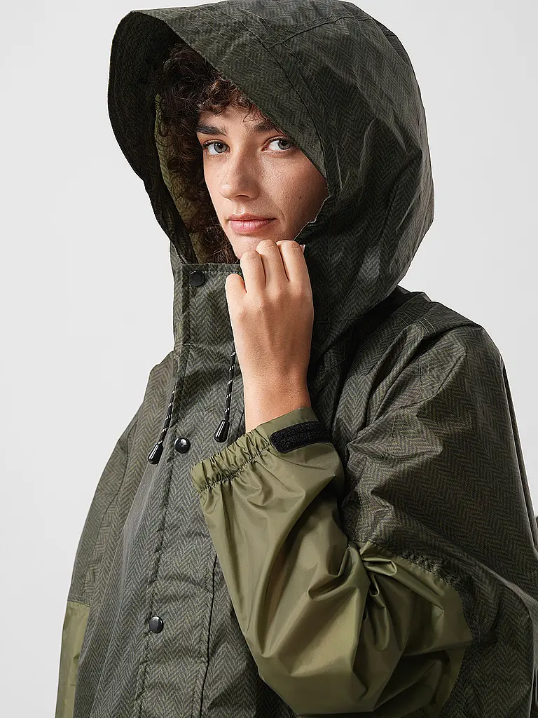 RAINKISS | Nombre del producto: Impermeable - Rain Coat | Oliva