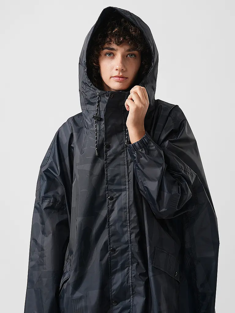 RAINKISS | Nombre del producto: Impermeable - Rain Coat | Negro