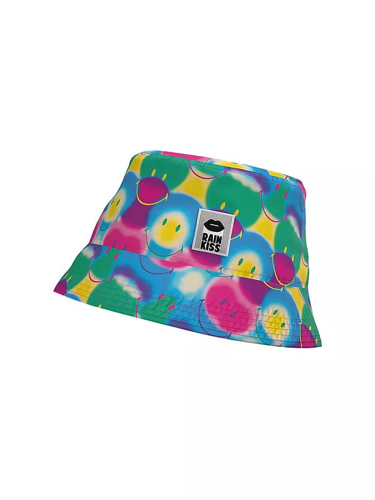 RAINKISS | Regen Fischerhut - Bucket Hat Rainbow Smile | Multicolor