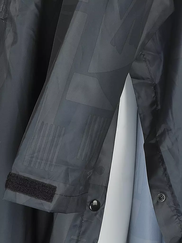 RAINKISS | Regenjacke - Regenponcho Back to Black Art | Negro