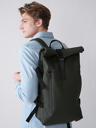 RAINS | Mochila Rolltop Large