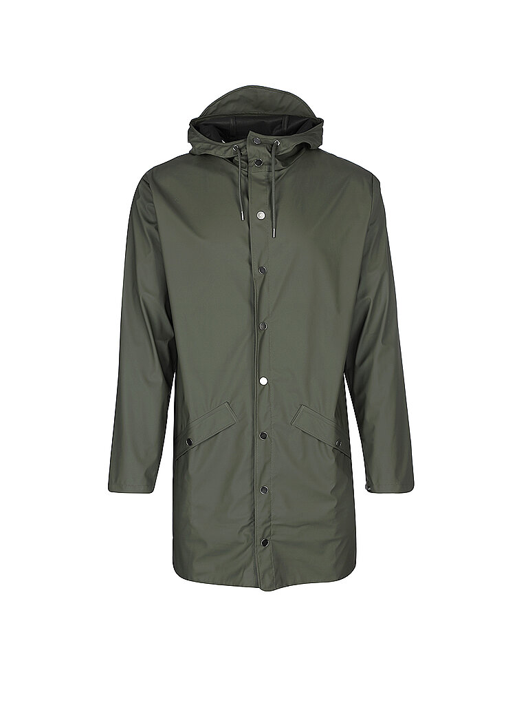 Parka - Chaqueta impermeable verde XL