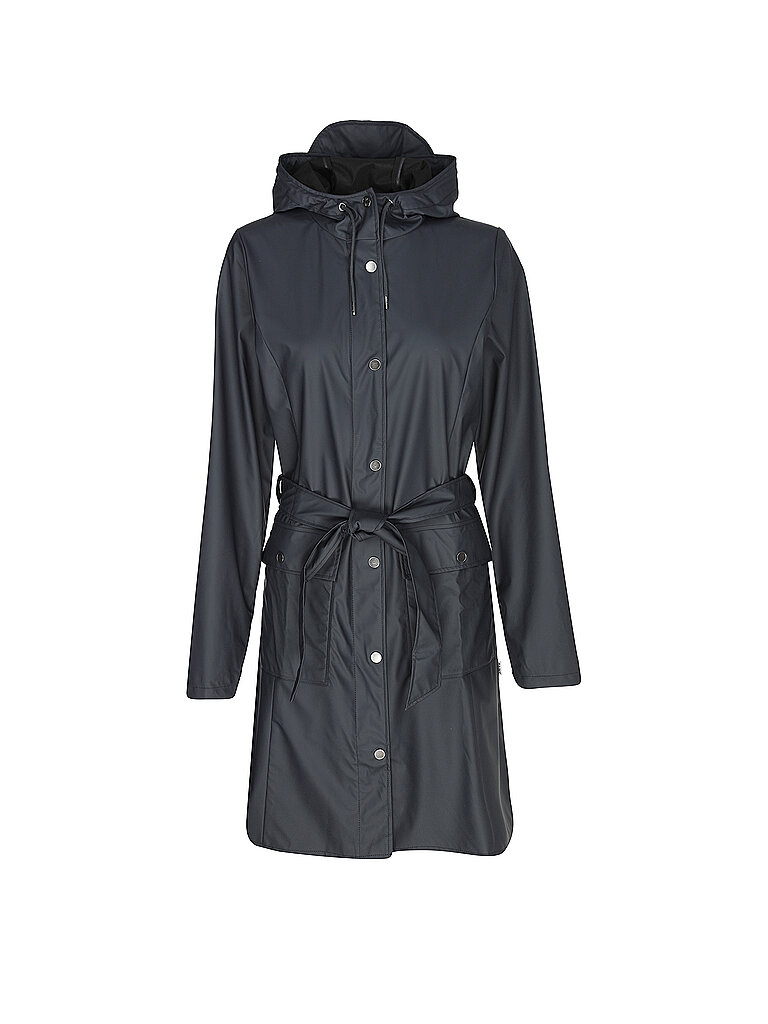 Regenjacke CURVE W JACKET azul oscuro XL