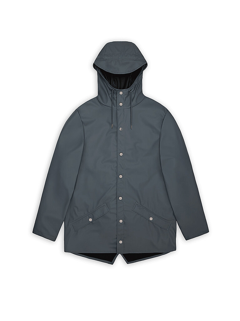 Chaqueta impermeable gris XL