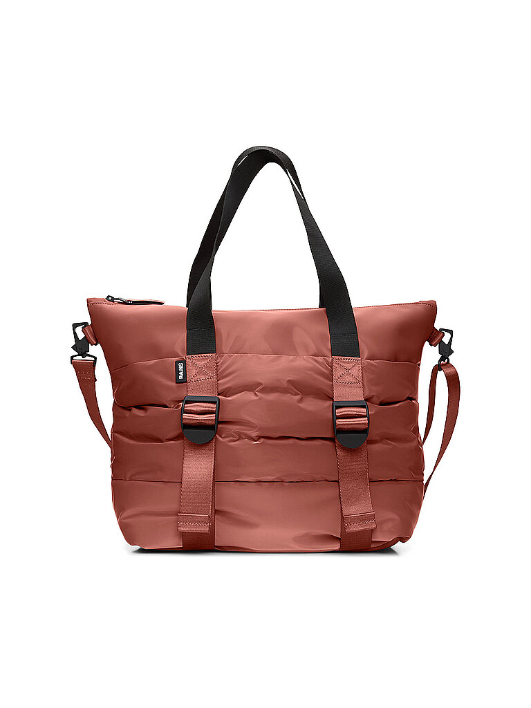 Rains Bolso - Bolso de mano PUFFER MIX TOTE BAG MINI W3 naranja