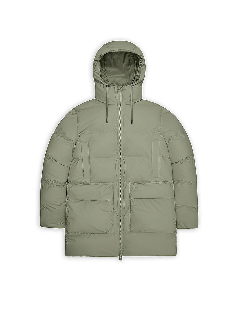 Parka ALTA LONG PUFFER CARGO J verde XL