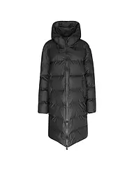 RAINS | Steppmantel ALTA LONGER PUFFER JACKET | Negro