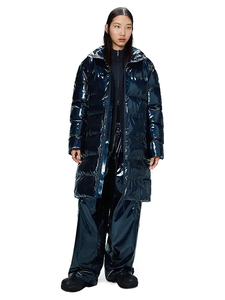 RAINS | Abrigo acolchado ALTA LONGER PUFFER JACKET | Azul