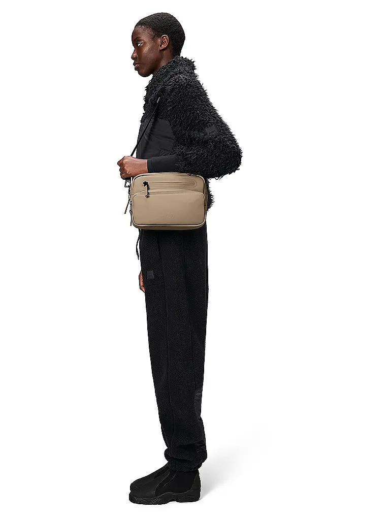 RAINS | Bolso - Bandolera CARGO BOX BAG W3 | Beige