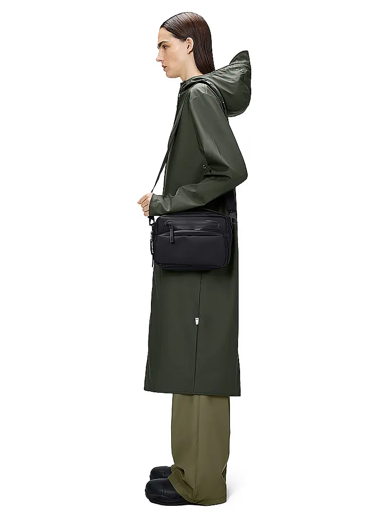 RAINS | Bolso - Bandolera CARGO BOX BAG W3 | Negro