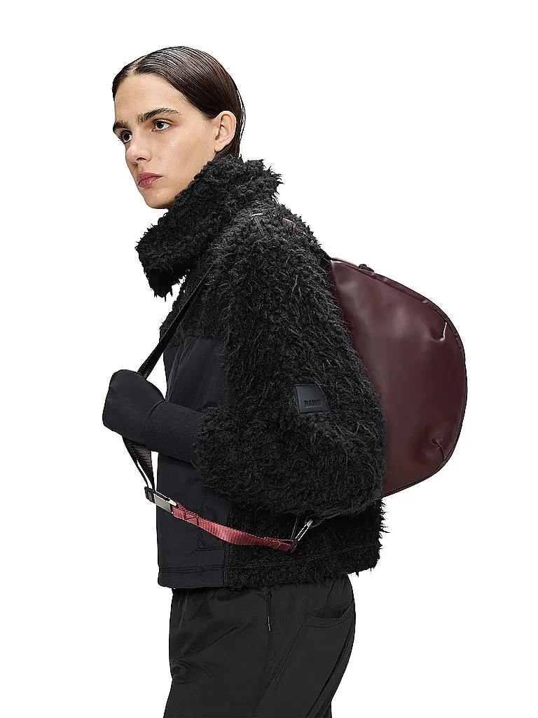 RAINS | Bolso - Bandolera VALERA W3 | Rojo oscuro