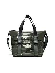RAINS | Bolso - Bolso de mano PUFFER MIX TOTE BAG MINI W3 | Oliva