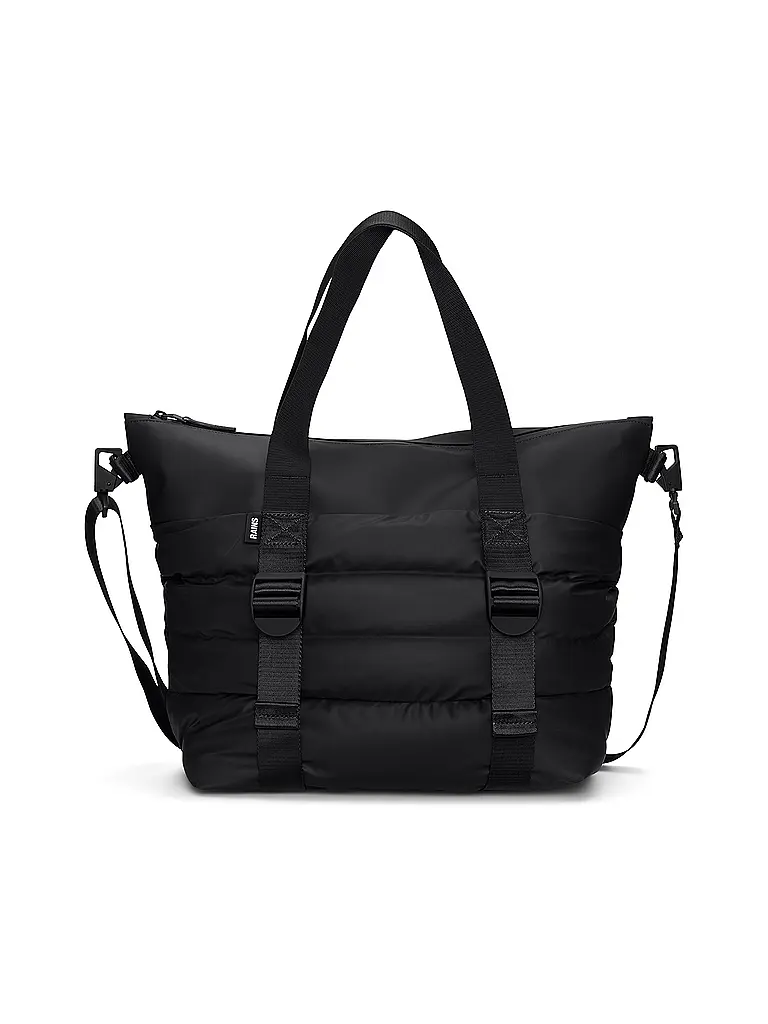 RAINS | Bolso - Bolso de mano PUFFER MIX TOTE BAG MINI W3 | Negro