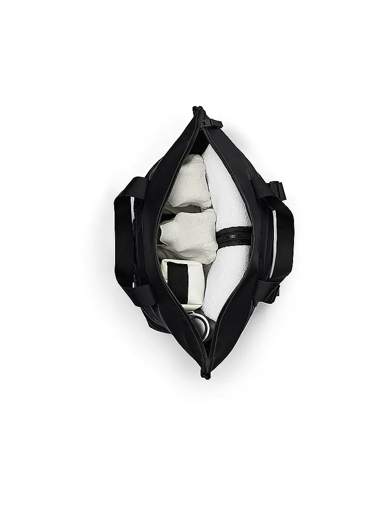 RAINS | Bolso - Bolso de mano PUFFER MIX TOTE BAG MINI W3 | Negro