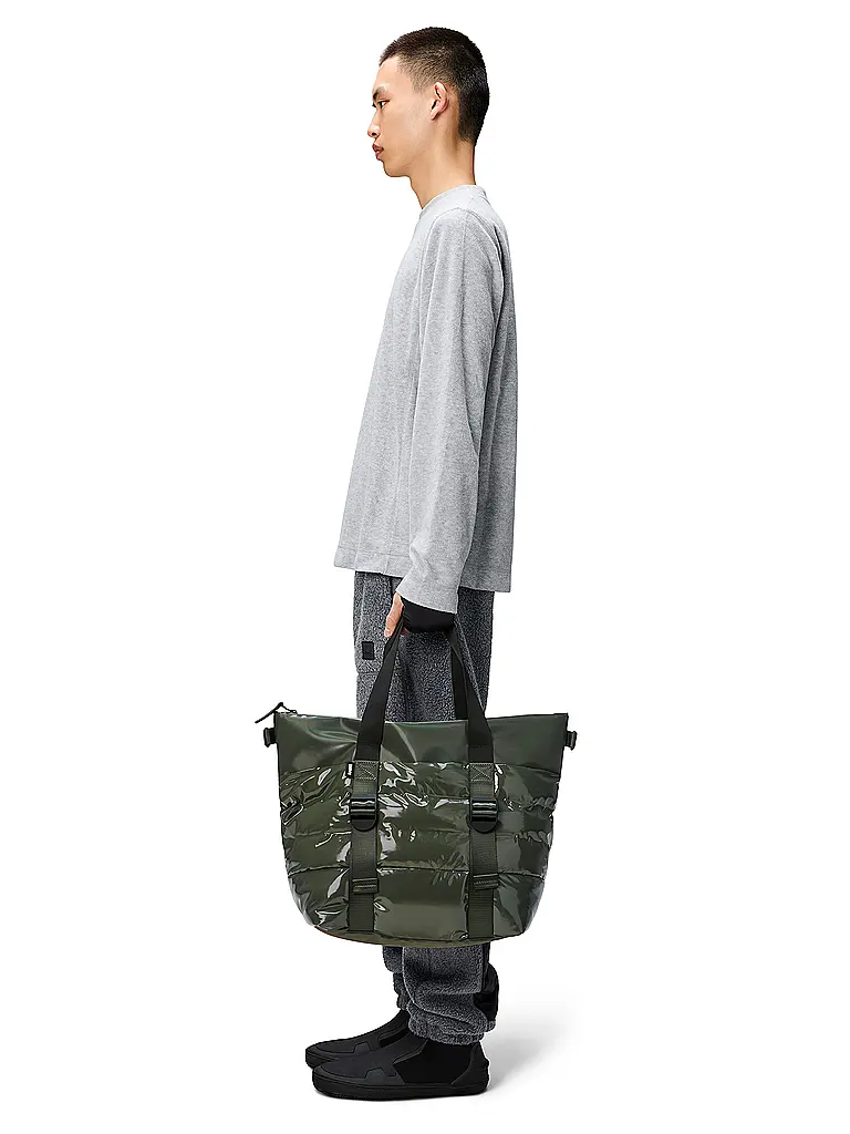 RAINS | Bolso - Bolso de mano PUFFER MIX TOTE BAG MINI W3 | 