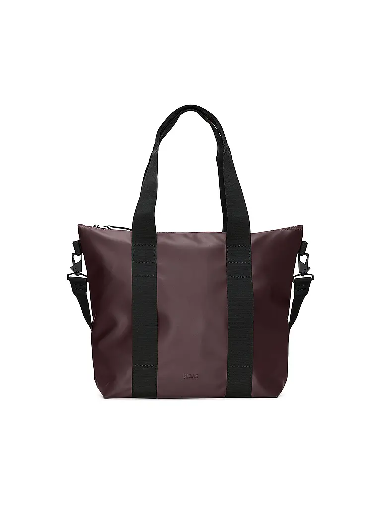 RAINS | Bolso - Tote Bag MINI W3 | Rojo oscuro