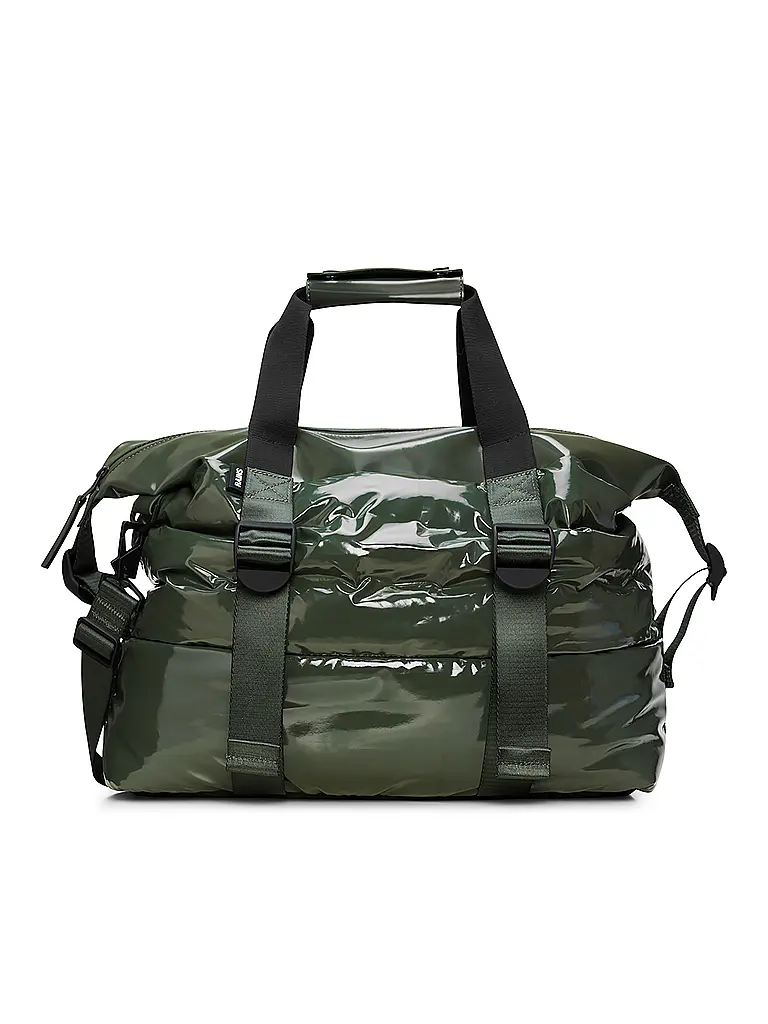 RAINS | Bolso - Weekender PUFFER MIX Small | Oliva