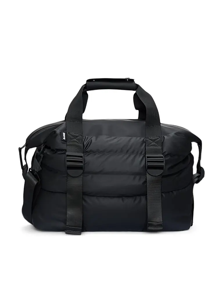 RAINS | Bolso - Weekender PUFFER MIX Small | Negro
