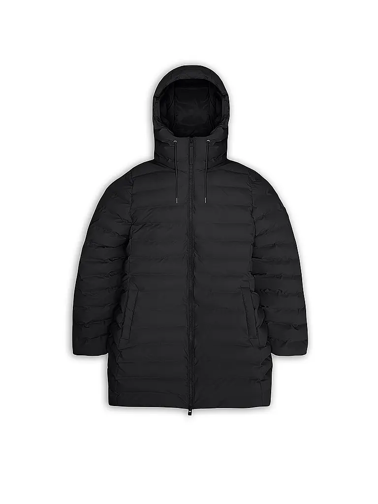 RAINS | Chaqueta acolchada LOHJA LONG | Negro