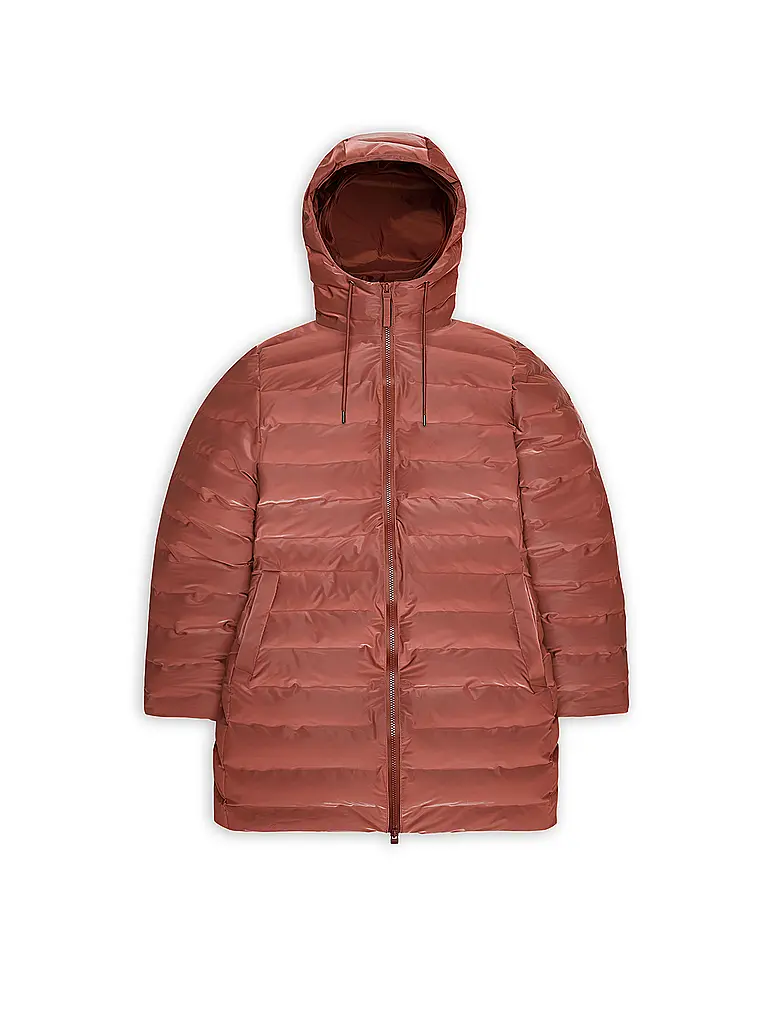 RAINS | Chaqueta acolchada LOHJA LONG | Naranja