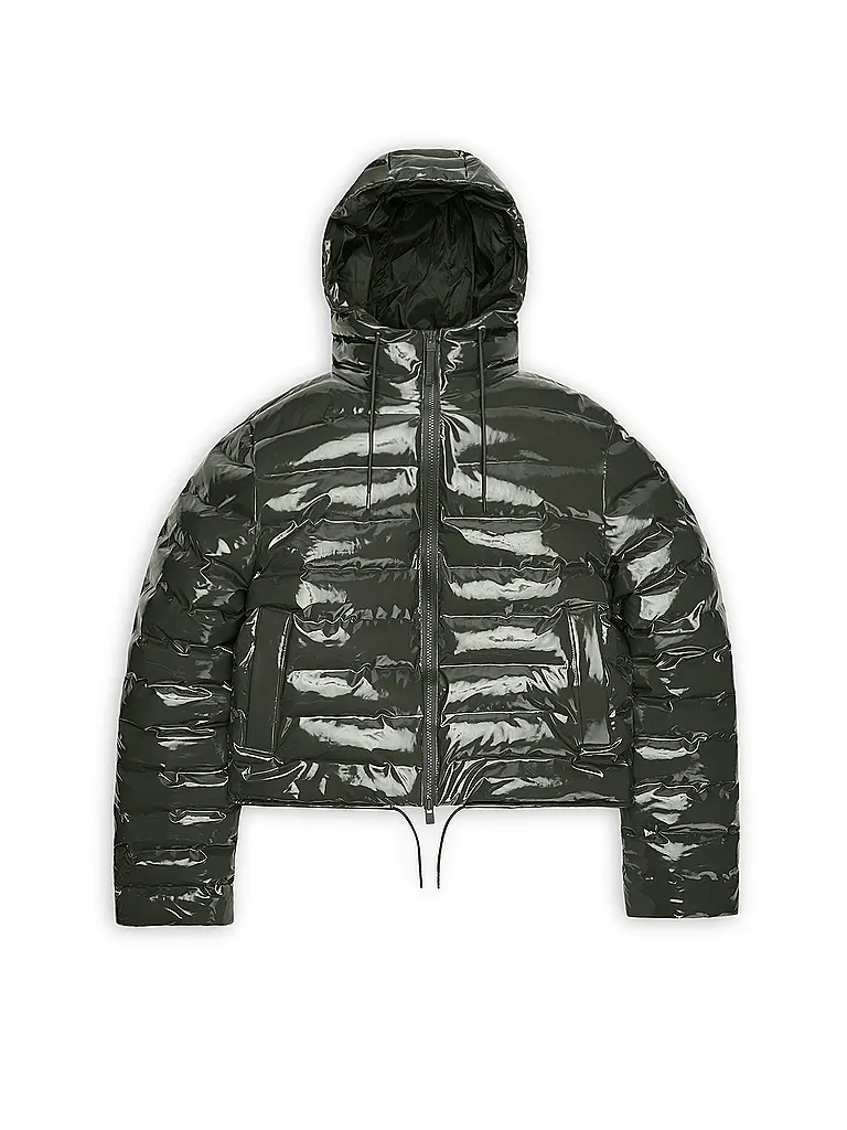 RAINS | Chaqueta acolchada LOHJA SHORT PUFFER JACKET | Oliva