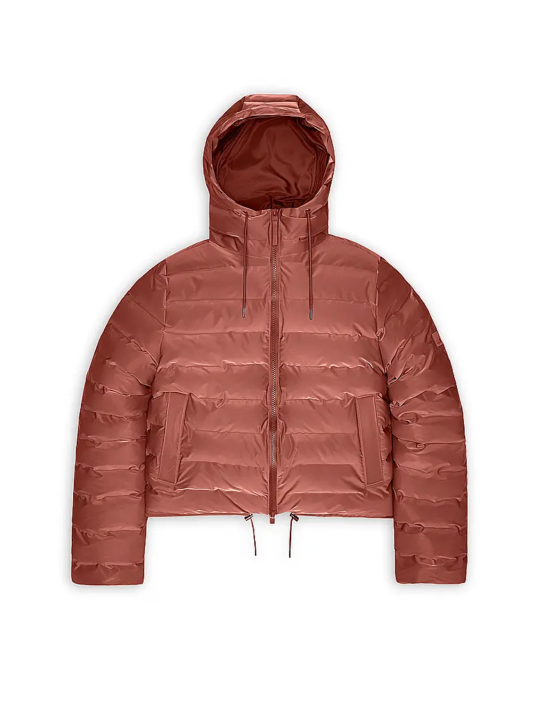 RAINS | Chaqueta acolchada LOHJA SHORT PUFFER JACKET | Naranja