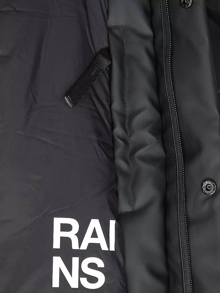 RAINS | Chaqueta ASKIM | Negro