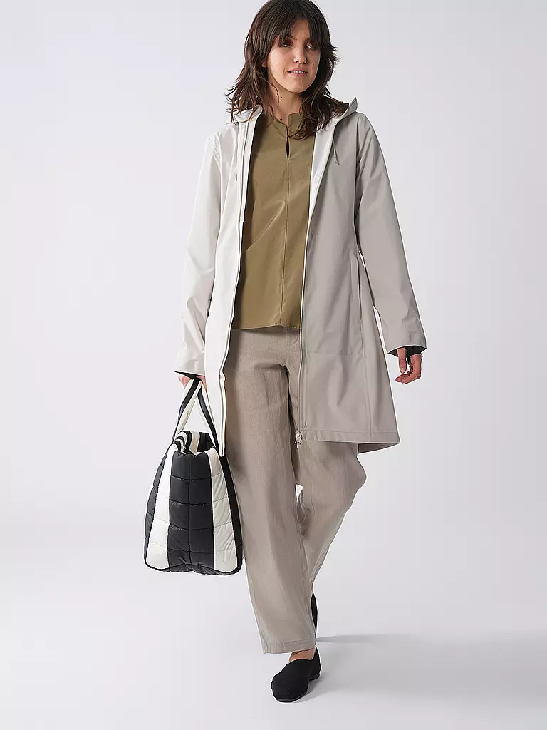 RAINS | Chaqueta de lluvia SUVA HARDSHELL LONG | Beige
