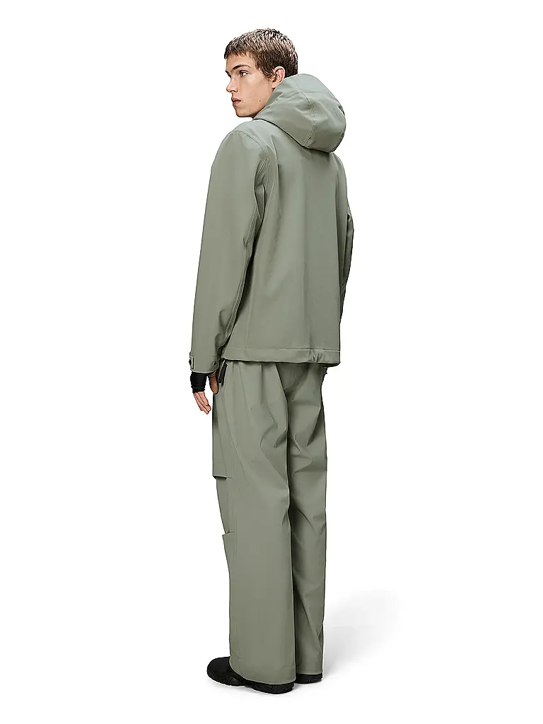 RAINS | Chaqueta de lluvia SUVA | Verde claro