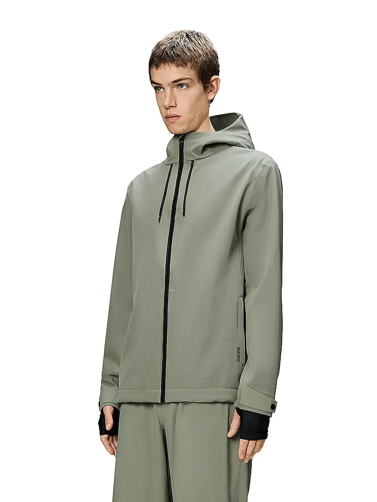 RAINS | Chaqueta de lluvia SUVA | Verde claro