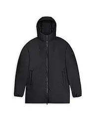 RAINS | Chaqueta LOHJA LONG INSULATED JACKET | Negro