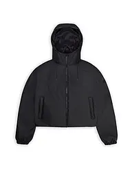 RAINS | Chaqueta LOHJA SHORT INSULTED JACKET | Negro