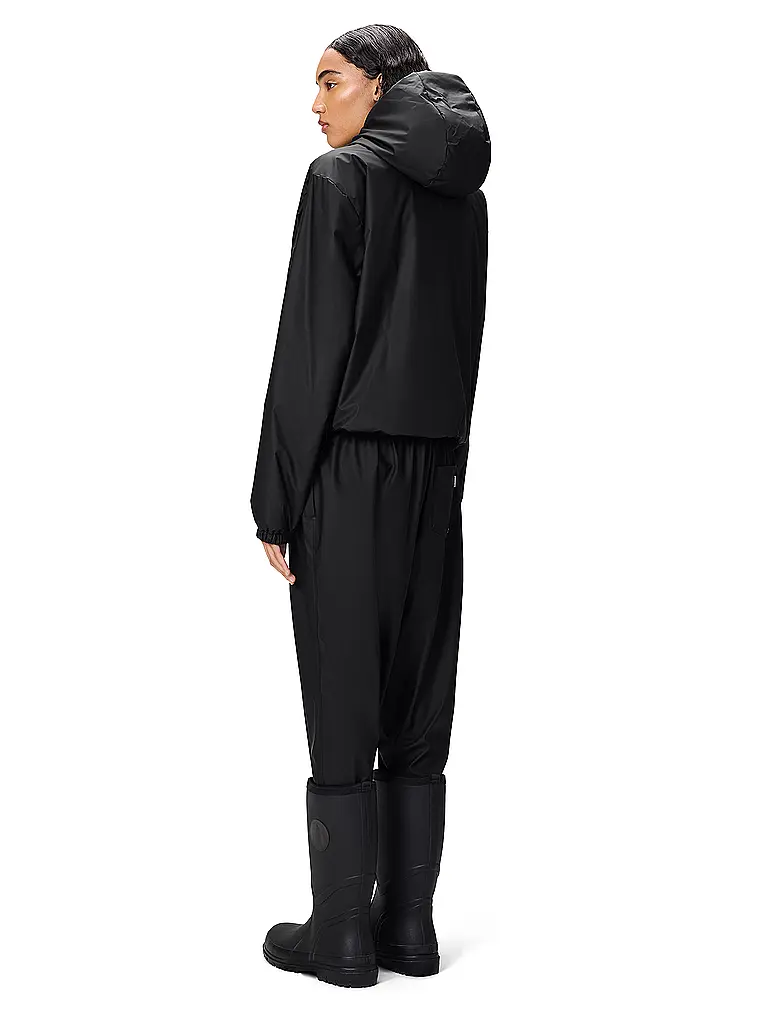 RAINS | Chaqueta LOHJA SHORT INSULTED JACKET | Negro