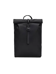 RAINS | Mochila ROLLTOP MINI | Negro