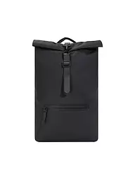 RAINS | Rucksack ROLLTOP | Negro