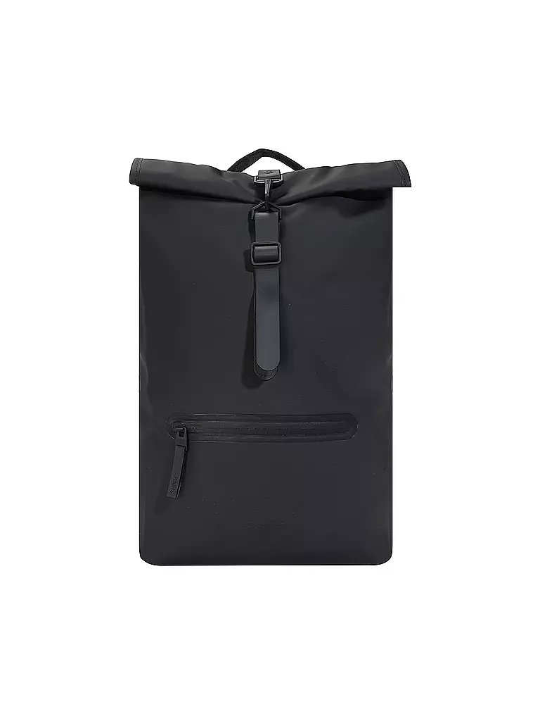 RAINS | Mochila ROLLTOP W3 | Negro