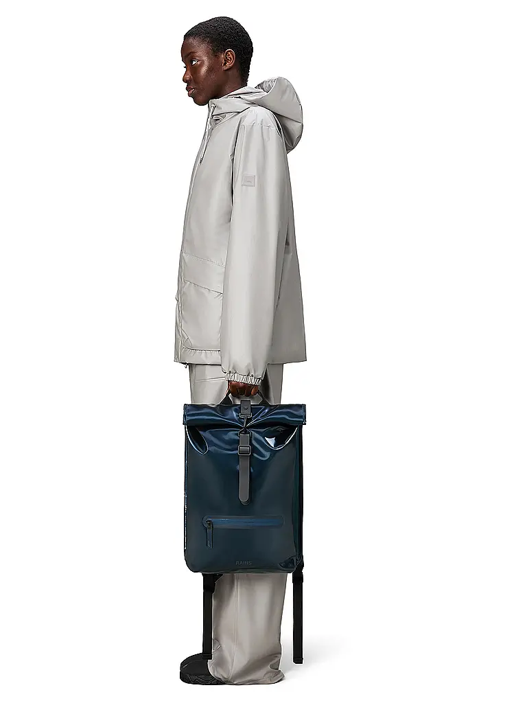 RAINS | Mochila ROLLTOP | Azul