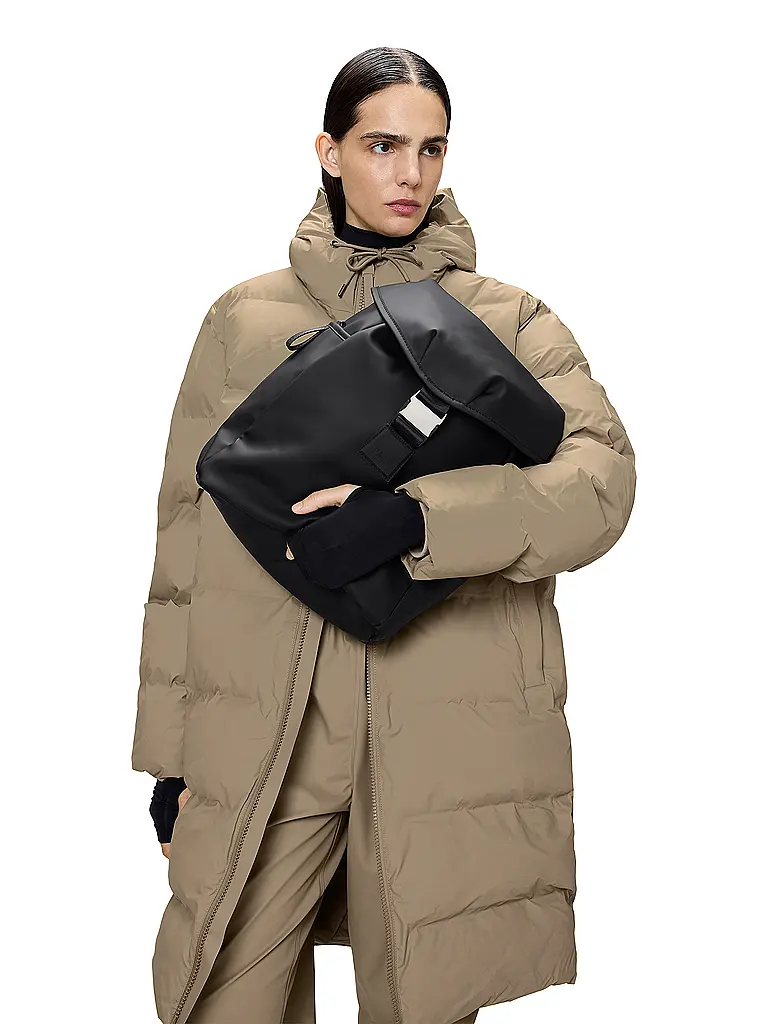 RAINS | Mochila VALERA | Negro