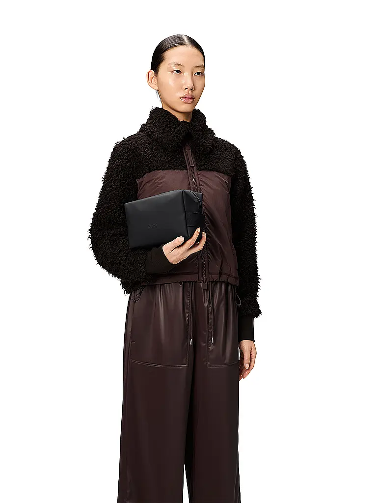 RAINS | Neceser WASH BAG SMALL | Negro