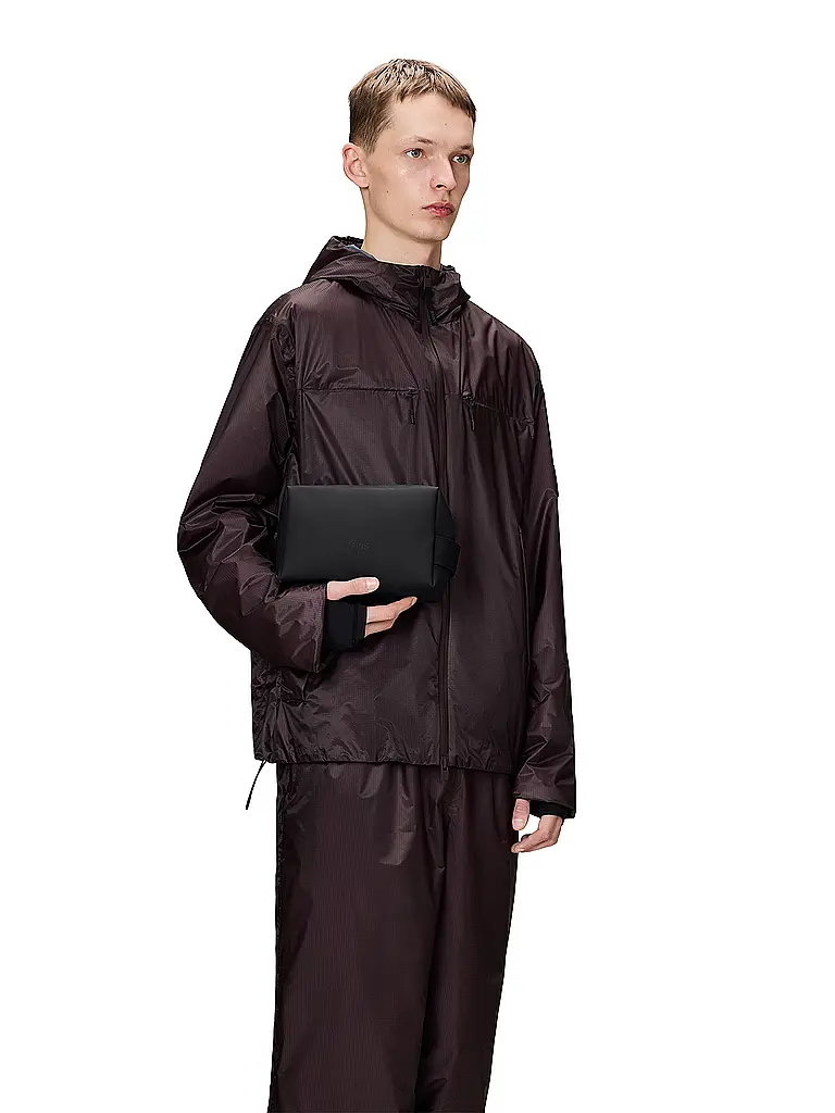 RAINS | Neceser WASH BAG SMALL | Negro