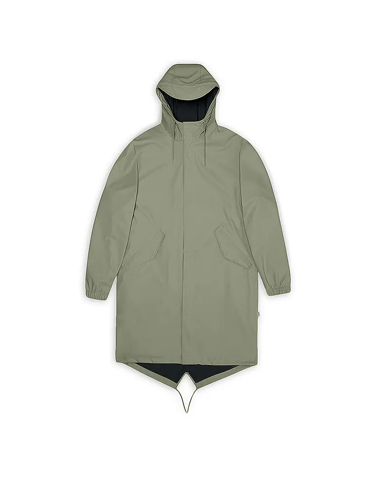 RAINS | Parka - Chaqueta impermeable | Verde claro